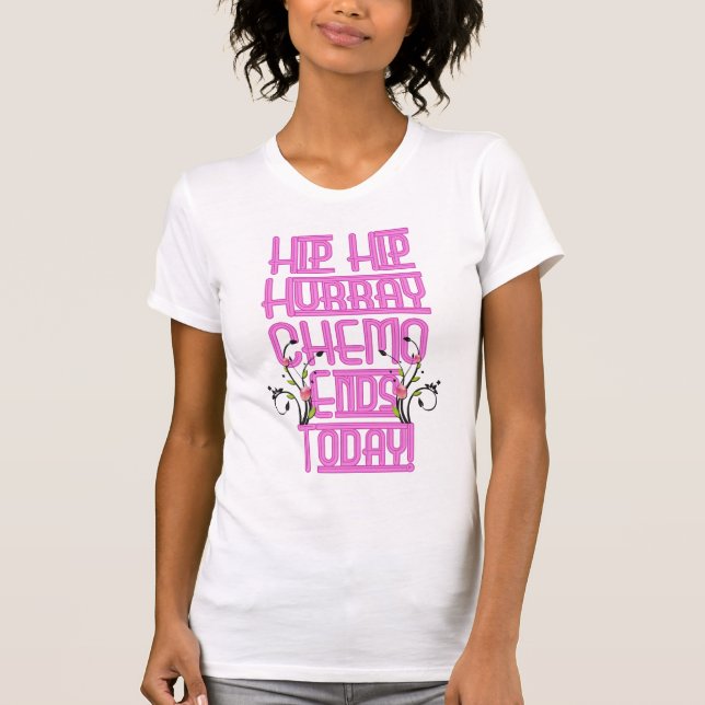 T-shirt Le jour passé de la chimiothérapie (Devant)