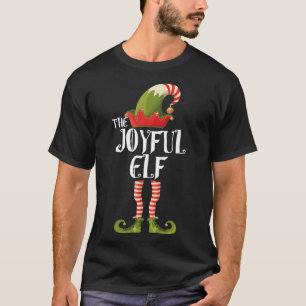 T-shirt le joyeux elfe de la famille qui correspond à noël
