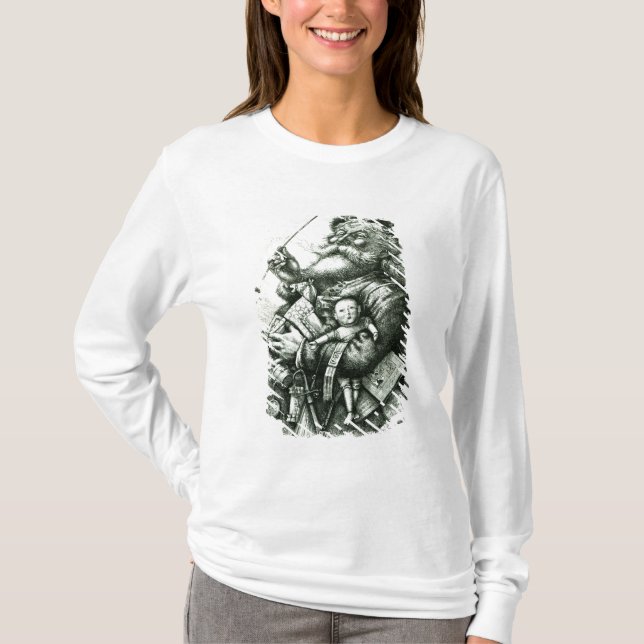 T-shirt Le joyeux vieux père noël (Devant)