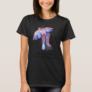 T-shirt Le jubilé de la Reine Platine 1952 2022 70 ans Bri