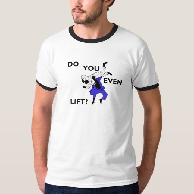 T-shirt Le judo vous font même ascenseur ? (Devant)