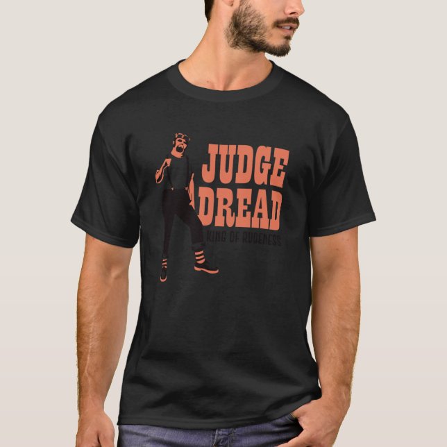 T-shirt Le Juge Dread King De Rudeness (Devant)