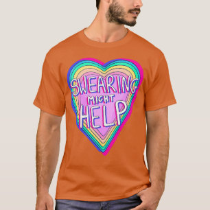 T-shirt Le jurage pourrait aider 2 Fourre-tout