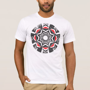 T-shirt Le kaléidoscope remélangent le cru