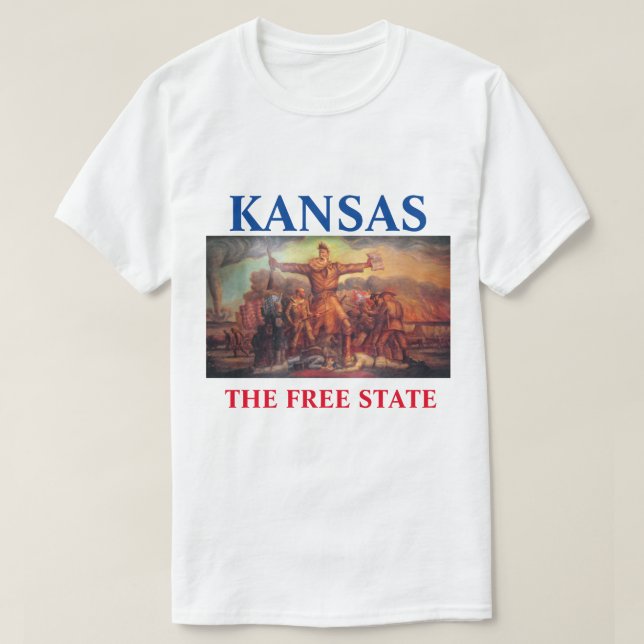 T-shirt Le Kansas - lumière tragique de prélude (Design devant)