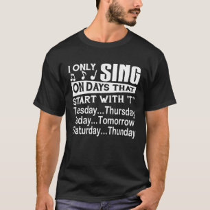 T-shirt Le karaoke vêtx - des costumes de chanteur - le