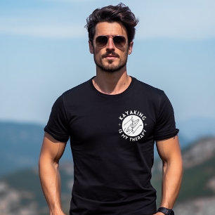 T-shirt Le Kayak Est Ma Thérapie 1 Hommes