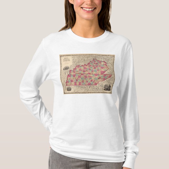 T-shirt Le Kentucky et le Tennessee 2 (Devant)
