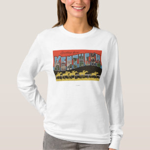 T-shirt Le Kentucky (scène de course de cheval) - grande