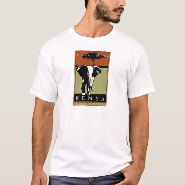 T-shirt Le Kenya (Devant)