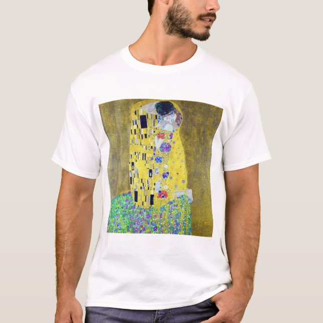 T-shirt Le Kiss, Gustav Klimt (Devant)