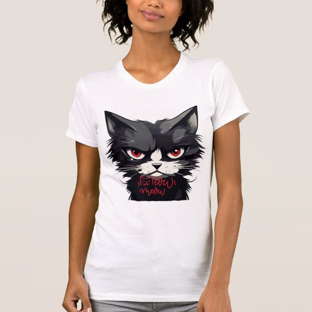 T-shirt "Le Kitty en croissance" (Devant)