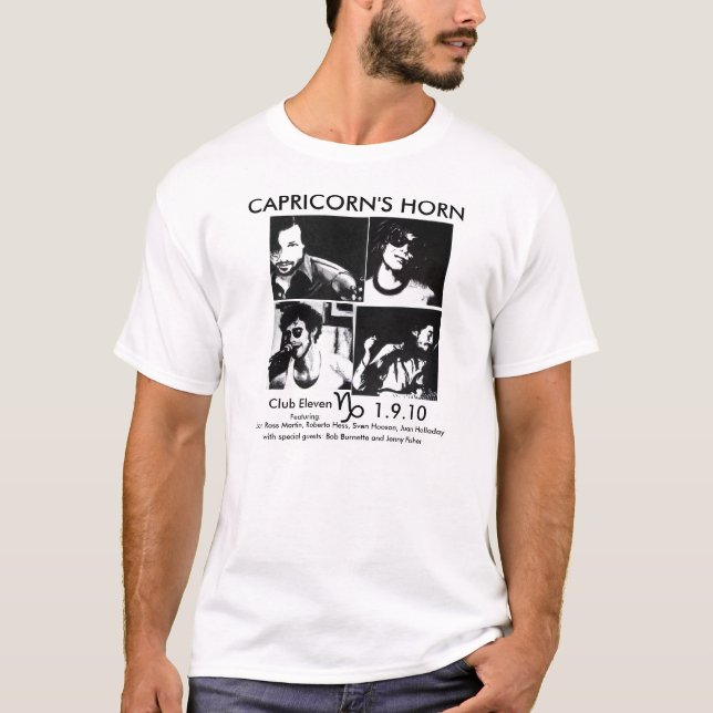 T-shirt Le klaxon 1.9.10 du Capricorne (Devant)