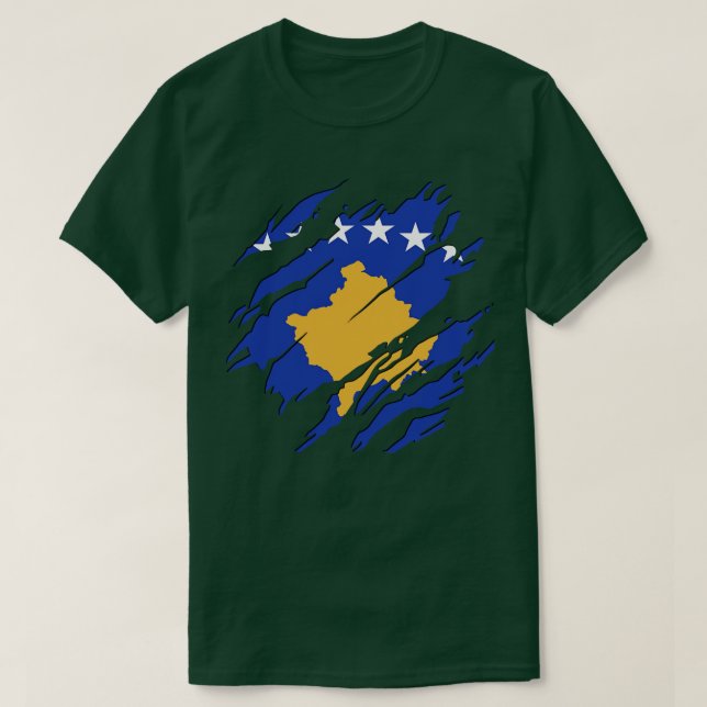T-shirt Le Kosovo toujours (Design devant)