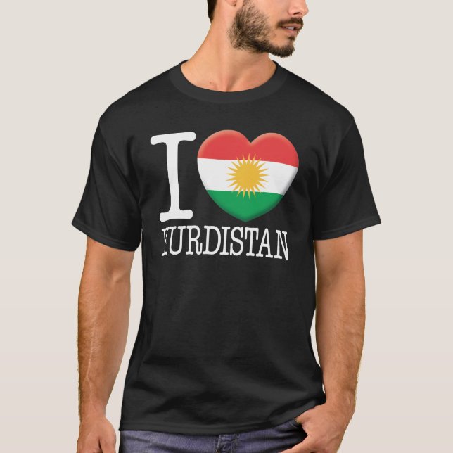 T-shirt Le Kurdistan (Devant)