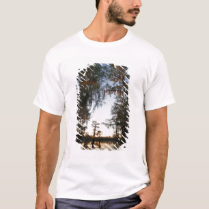 T-shirt Le lac Caddo au lever du soleil