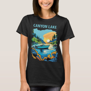 T-shirt Le lac Canyon