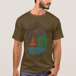 T-shirt Le lac Destiny Idaho