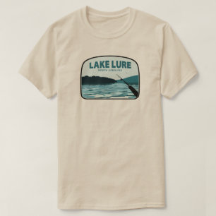 T-shirt Le lac Lure North Carolina Rod de pêche