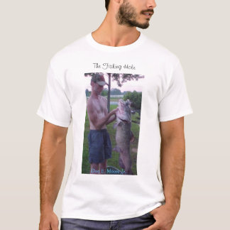 T-shirt Le lac pay de trou de pêche