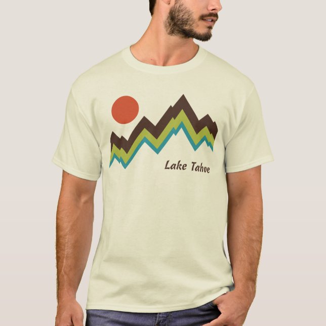 T-shirt Le lac Tahoe (Devant)