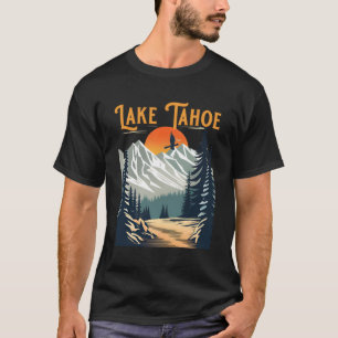 T-shirt Le lac Tahoe Randonnée