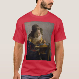 T-shirt Le Lacemaker 1670 Johannes Vermeer