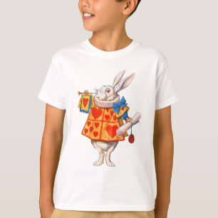 T-SHIRT LE LAPIN BLANC D'ALICE