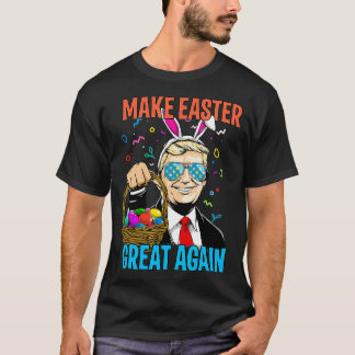 T-shirt Le lapin de Pâques rend Pâques grand à nouveau la