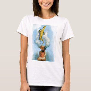 T-SHIRT LE LAPIN INTRODUIT UN PETIT BILL LE LÉZARD