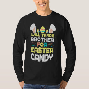 T-shirt Le Lapin Mange Des Oeufs De Chocolat Vont Échanger