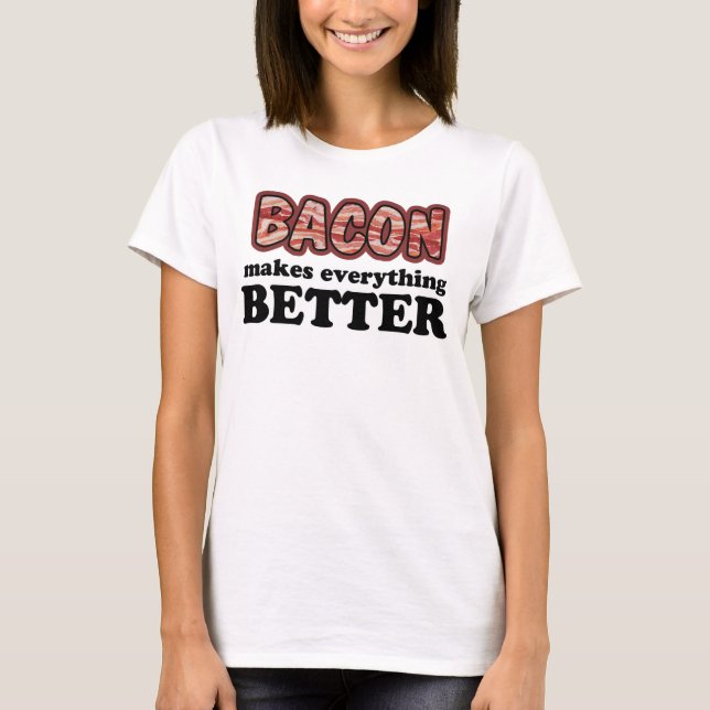 T-shirt Le lard fait à tout une meilleure chemise (Devant)