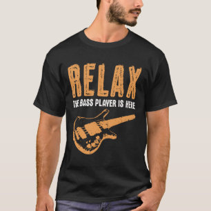 T-shirt Le Lecteur De Basse Relax Le Lecteur De Basse Est 