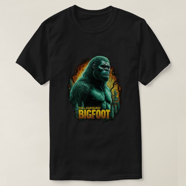 T-shirt Le légendaire Bigfoot (Design devant)