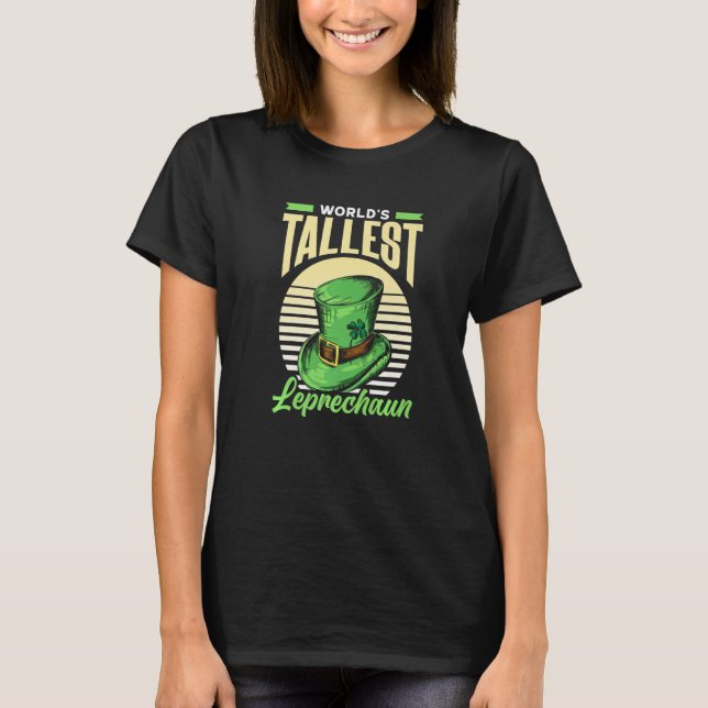 T-shirt Le Leprechaun le plus grand du monde Irlande Gael (Devant)