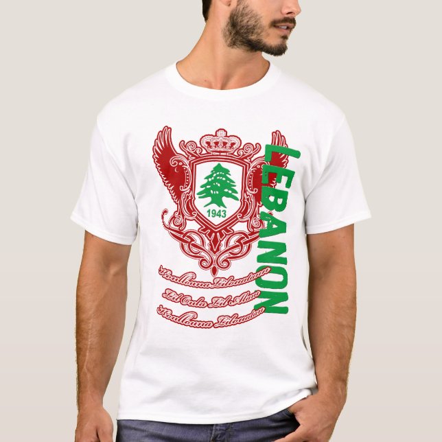 T-shirt le Liban (Devant)