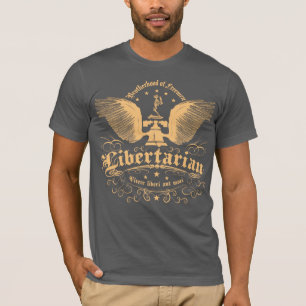 T-shirt Le libertaire "vivent pas chemise à côté d'épée"
