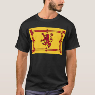 T-shirt Le lion effréné de l'Ecosse