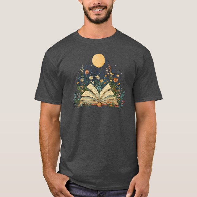 T-shirt Le livre enchanté de la nature (Devant)