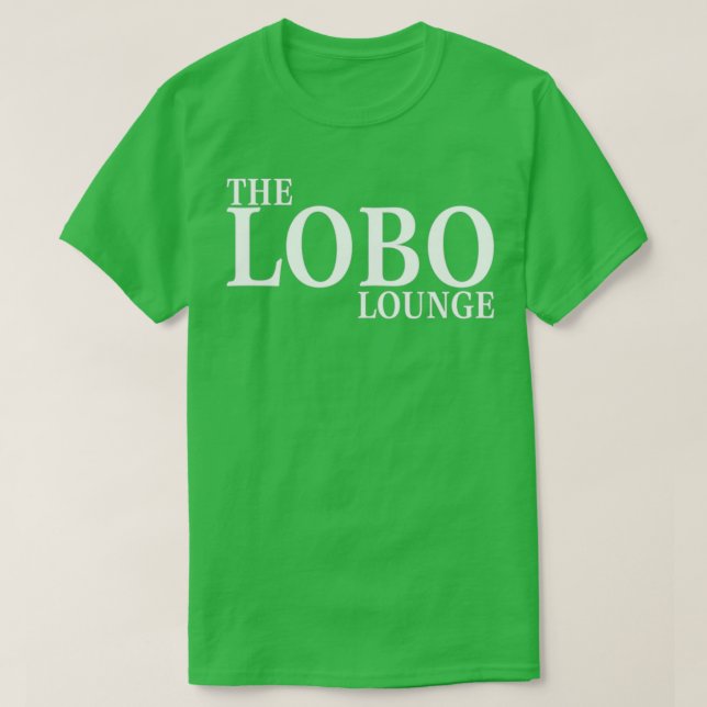 T-shirt Le Lobo Lounge (Design devant)