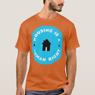 T-shirt Le logement est un droit de l'homme v2