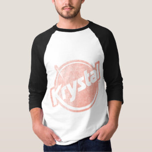 T-shirt Le logo de Krystal s'est fané