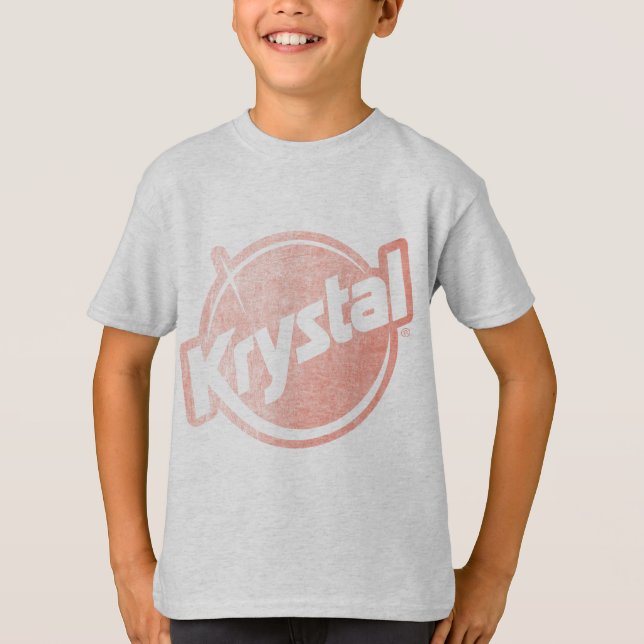 T-shirt Le logo de Krystal s'est fané (Devant)