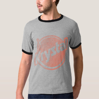 T-shirt Le logo de Krystal s'est fané