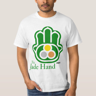 T-shirt Le logo de main de jade