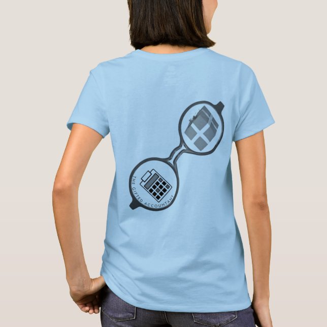 T-shirt "Le logo du comptable doué" (Dos)