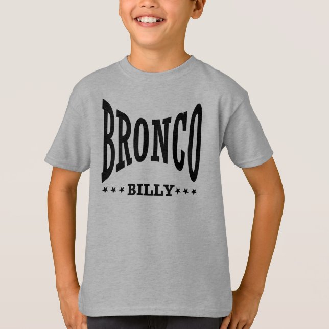 T-shirt Le logo noir de l'enfant (Devant)