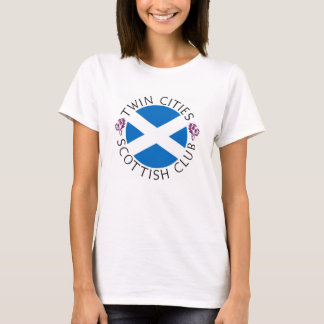 T-shirt Le logo officiel de l'écossais de villes jumelles