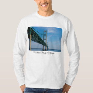 T-shirt Le long du pont de Mackinac