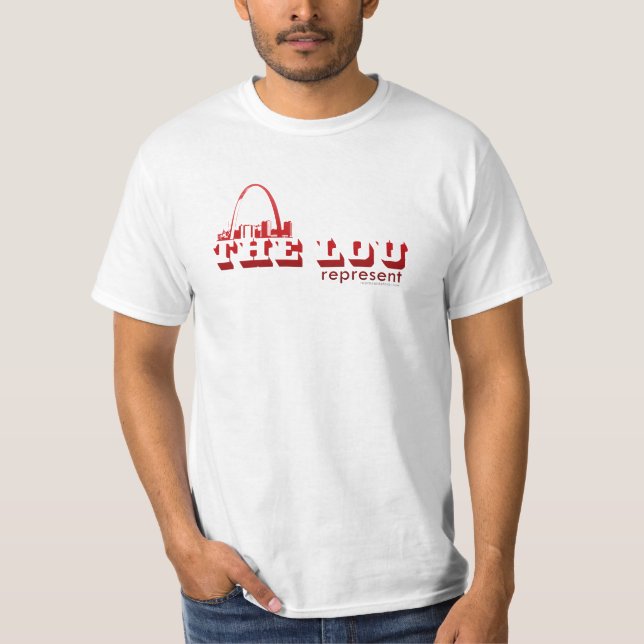 T-shirt Le Lou St Louis représentent (Devant)